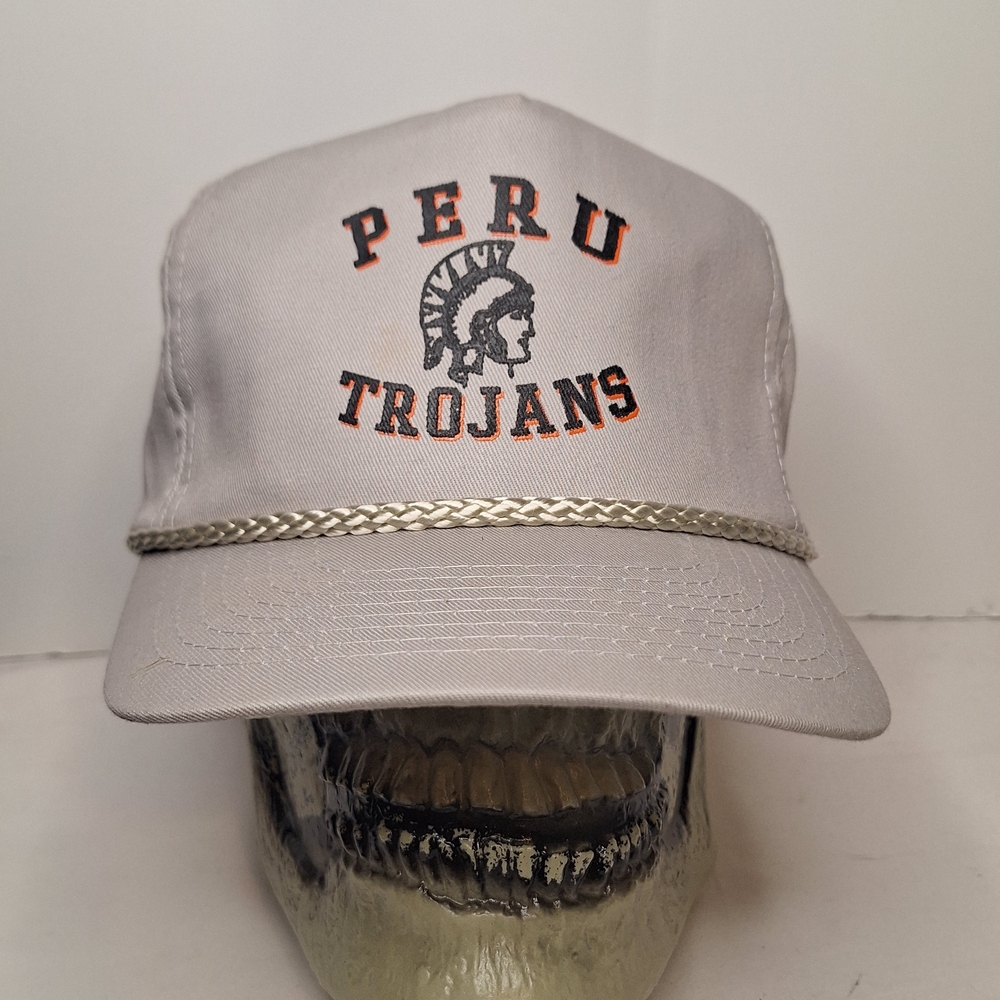 Peru Trojans Gray Cap